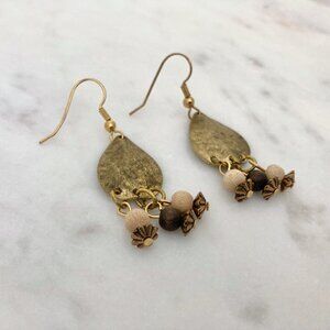 2/$20 Gold Tone Dangle Earrings